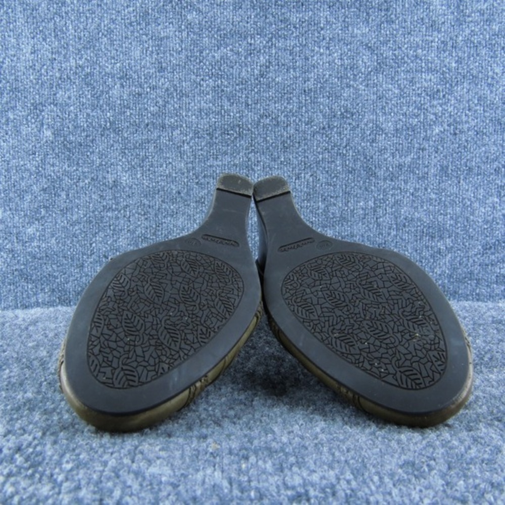 Nurture Women Wedge Pump Shoes‎ Size 9 Medium Professional Brown Leather - Picture 9 of 10